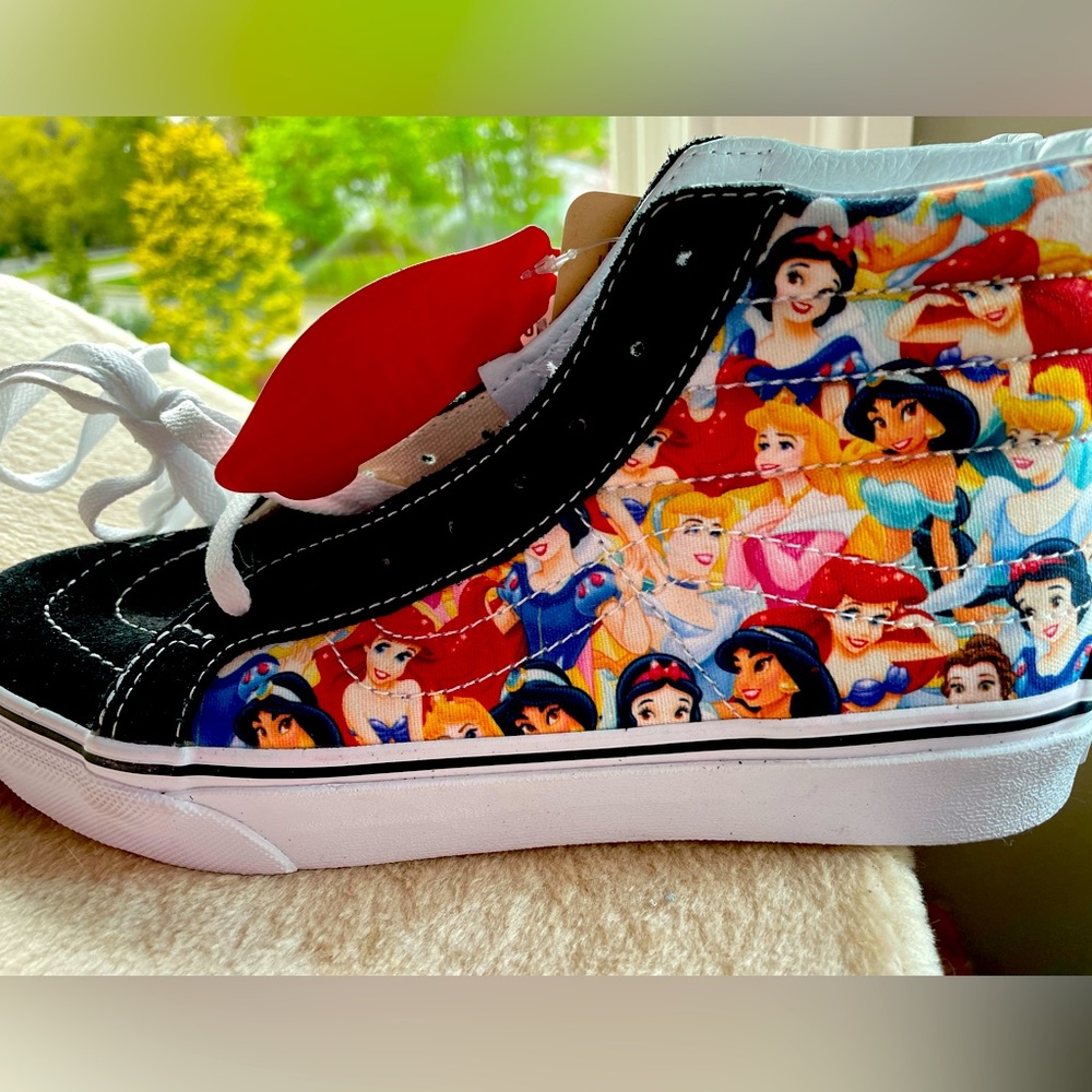 Vans disney princess high tops